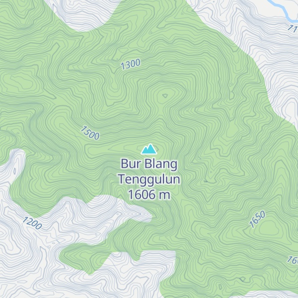 Map of Bur Blang Tenggulun