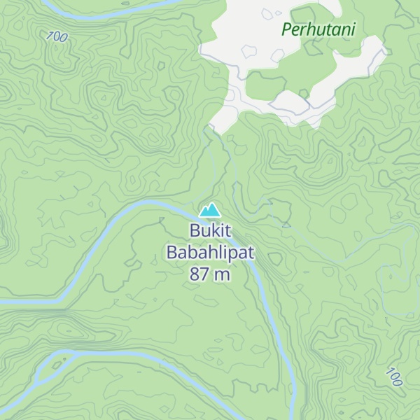 Map of Bukit Babahlipat