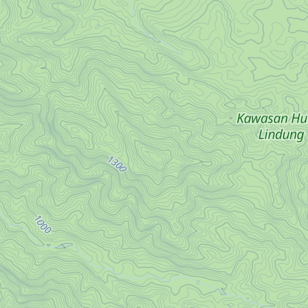 Map of Gunung Seugunieu