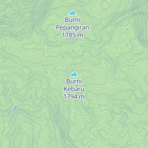 Map of Burni Kebaru