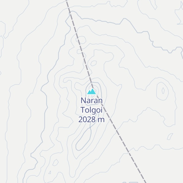 Map of Naran Tolgoi