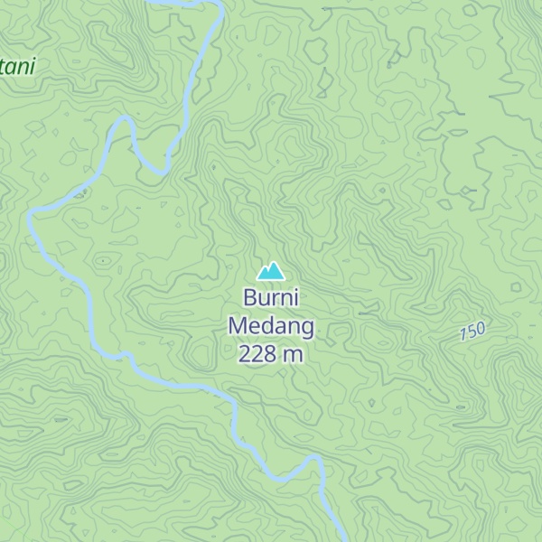 Map of Burni Medang