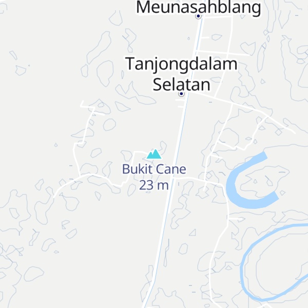 Map of Bukit Cane