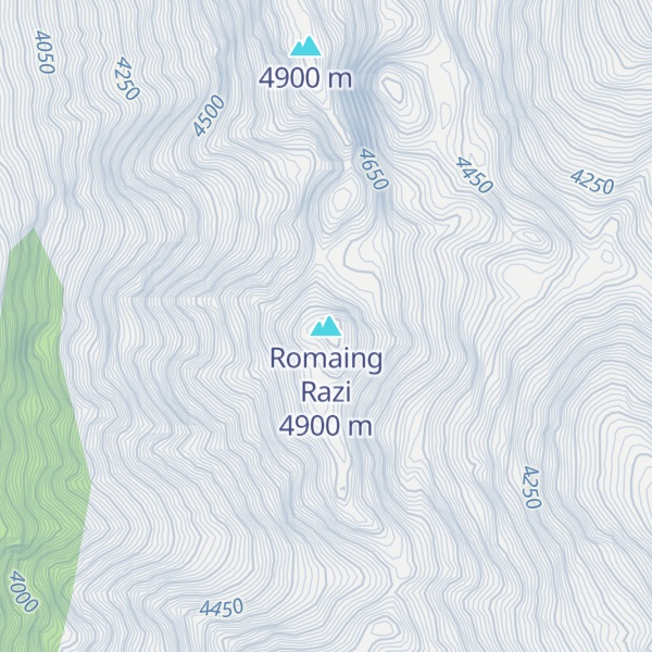 Map of Romaing Razi