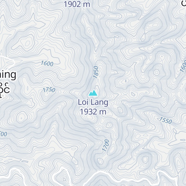 Map of Loi Lang