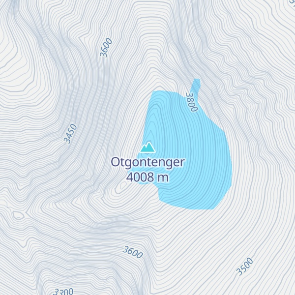 Map of Otgontenger