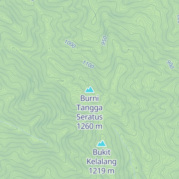 Map of Burni Tangga Seratus