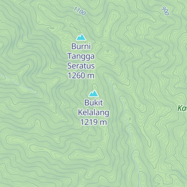 Map of Bukit Kelalang