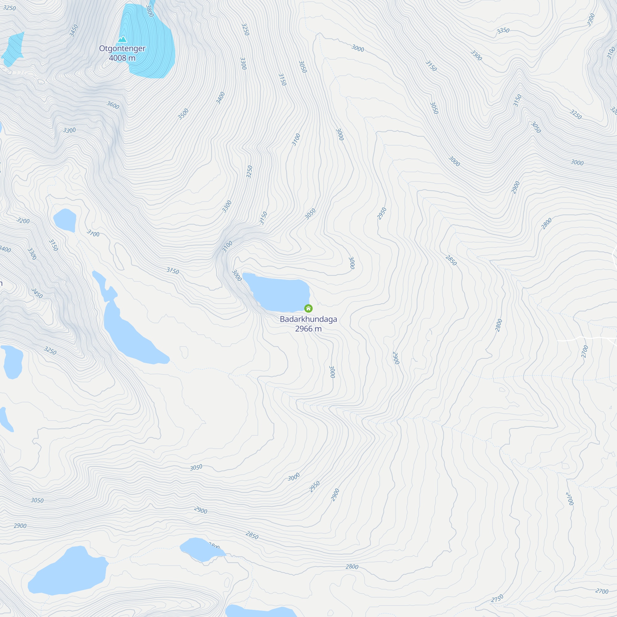 Badarkhundaga map