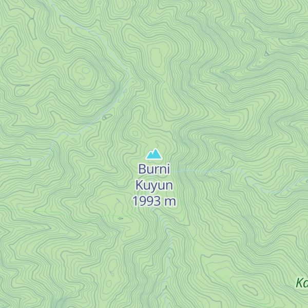 Map of Burni Kuyun