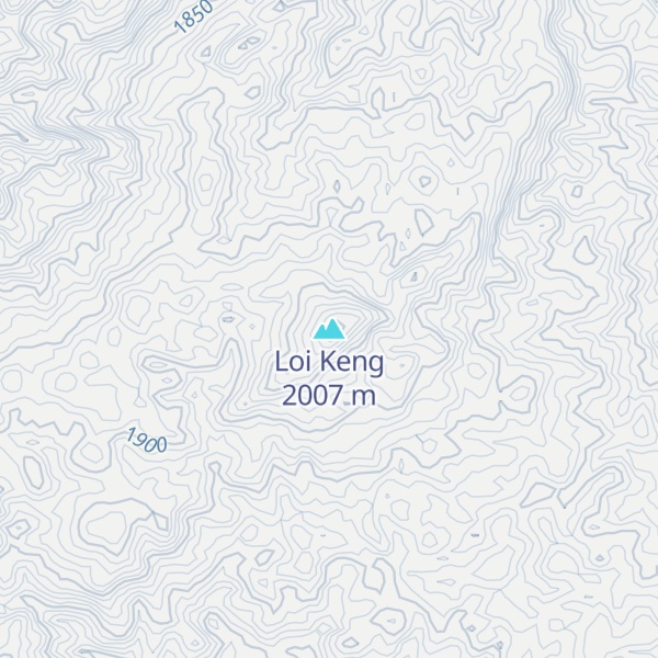 Map of Loi Keng