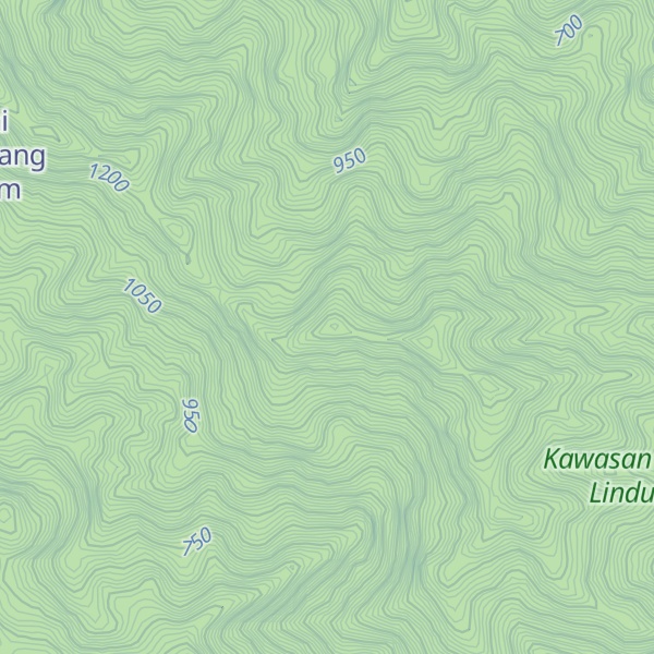 Map of Gunung Punti