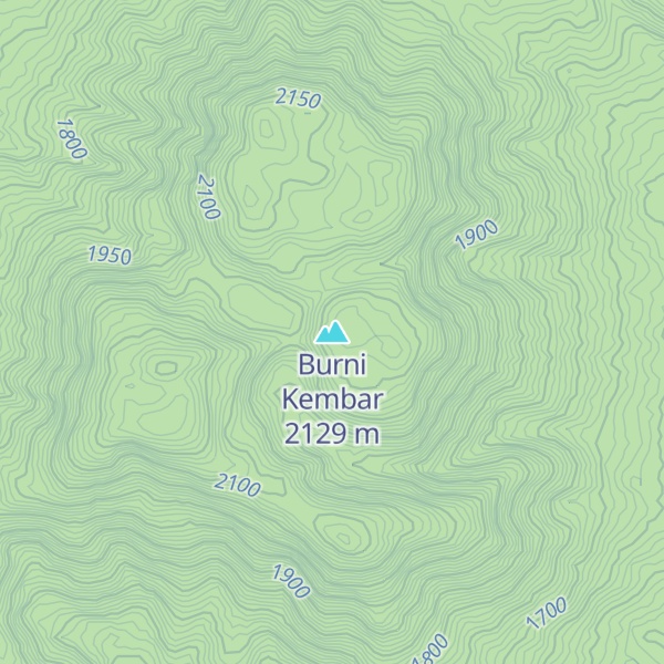 Map of Burni Kembar