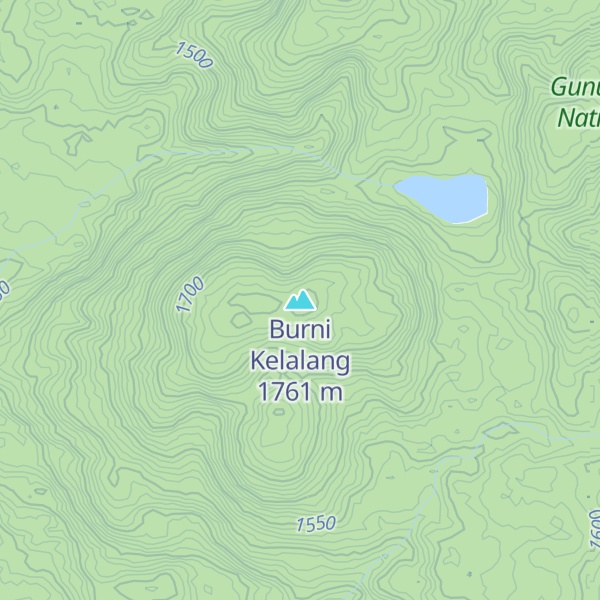 Map of Burni Kelalang