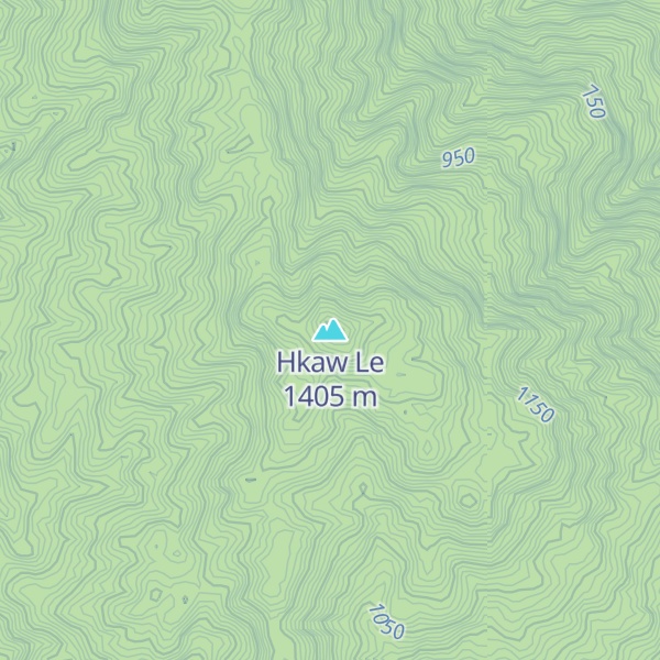 Map of Hkaw Le