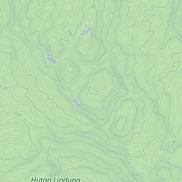 Map of Gunung Kapur