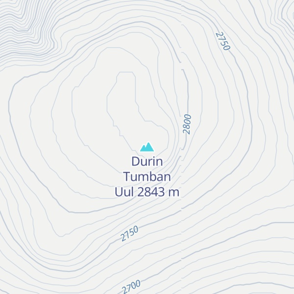 Map of Durin Tumban Uul