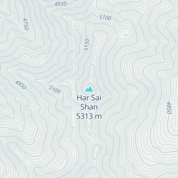 Map of Har Sai Shan