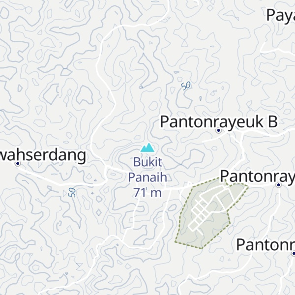 Map of Bukit Panaih