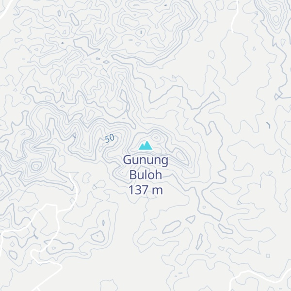 Map of Gunung Buloh