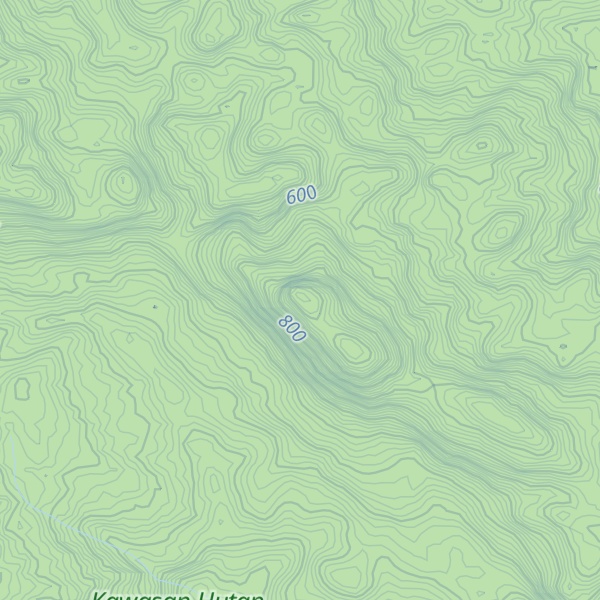 Map of Gunung Gohalembu
