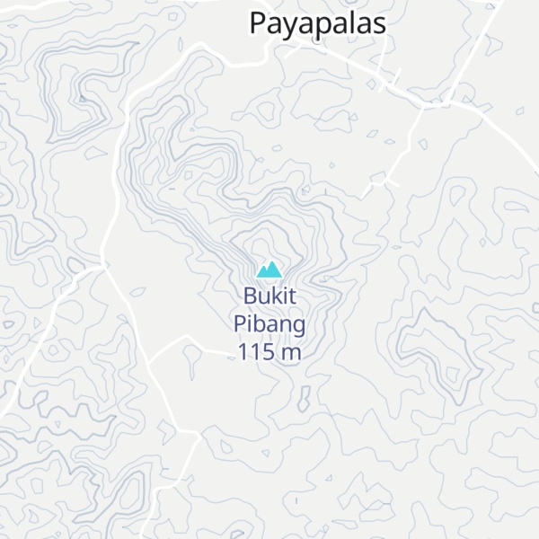 Map of Bukit Pibang