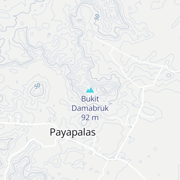 Map of Bukit Damabruk