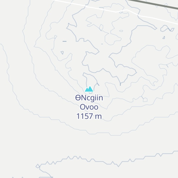 Map of ӨNcgiin Ovoo