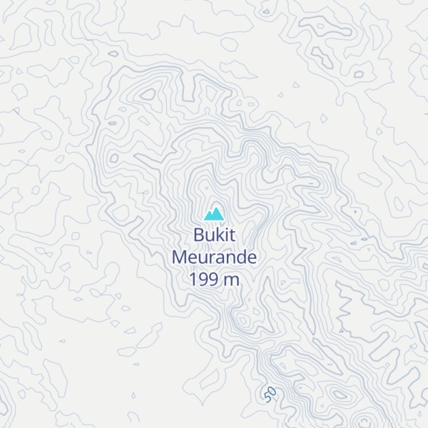 Map of Bukit Meurande