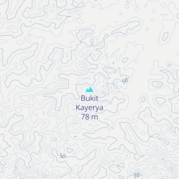 Map of Bukit Kayerya