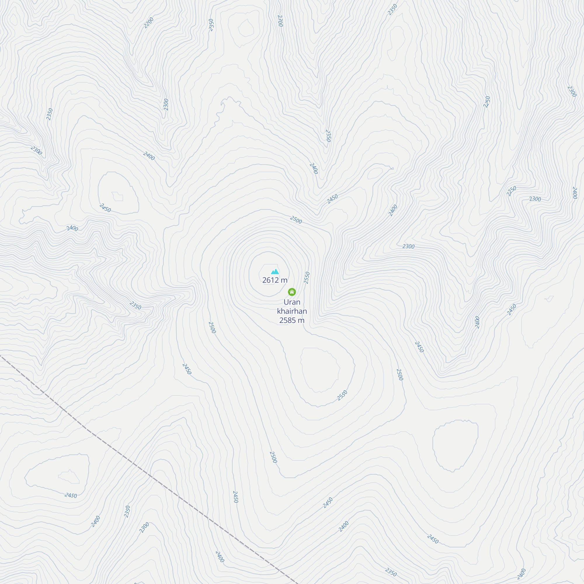 Uran khairhan map