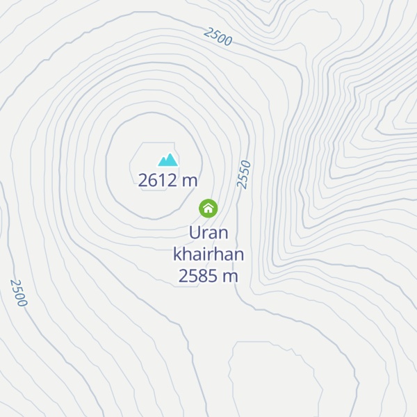 Map of Uran khairhan