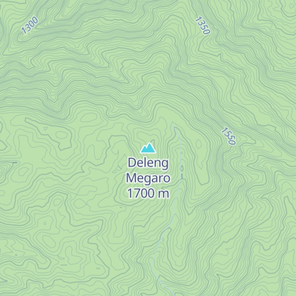 Map of Deleng Megaro