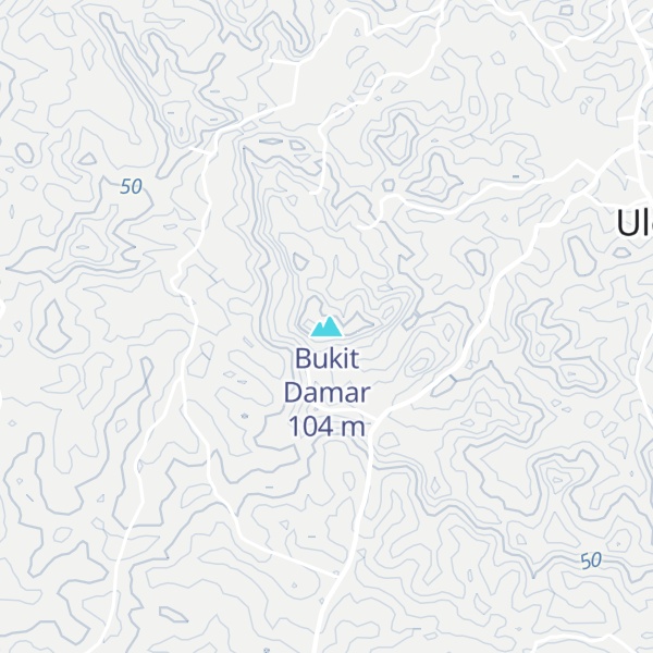 Map of Bukit Damar