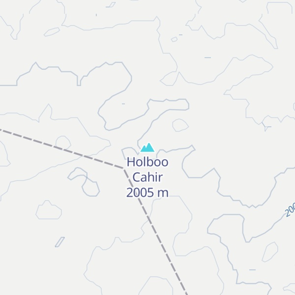 Map of Holboo Cahir