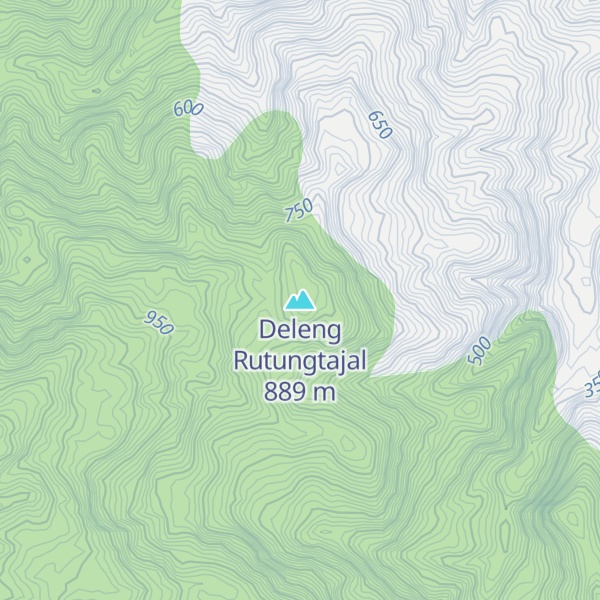 Map of Deleng Rutungtajal