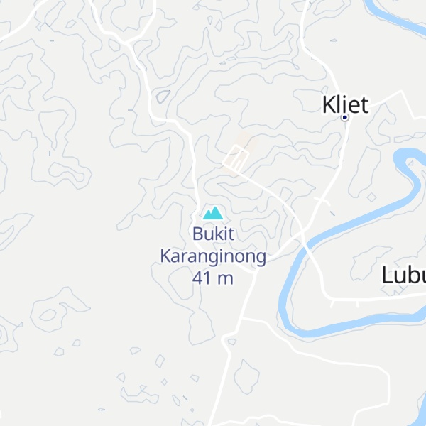 Map of Bukit Karanginong