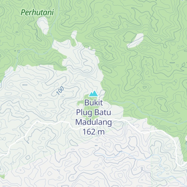 Map of Bukit Plug Batu Madulang