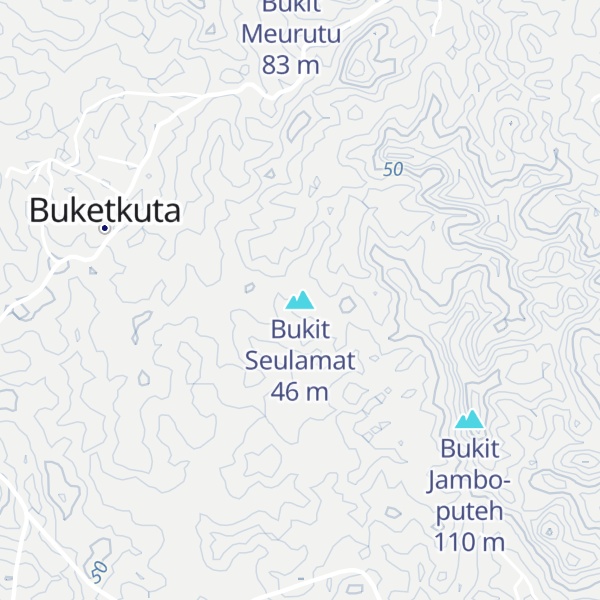 Map of Bukit Seulamat