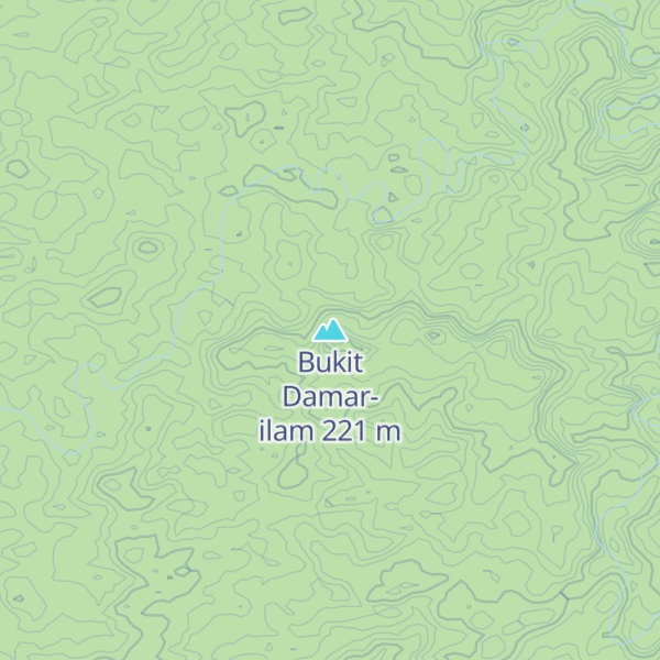 Map of Bukit Damar-ilam