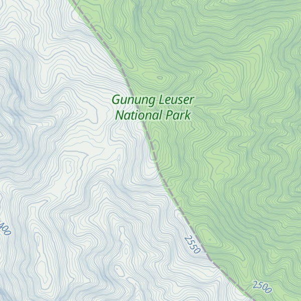 Map of Deleng Natam