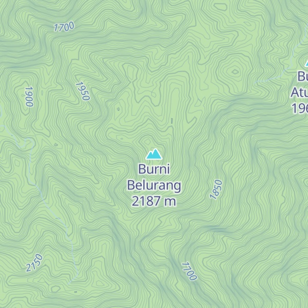 Map of Burni Belurang