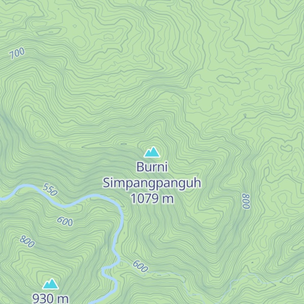 Map of Burni Simpangpanguh