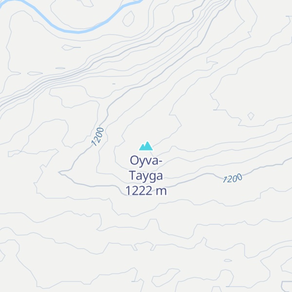 Map of Oyva-Tayga