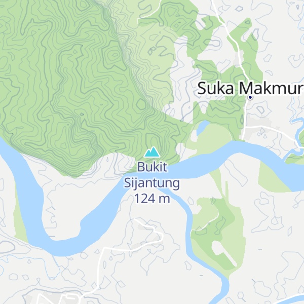 Map of Bukit Sijantung