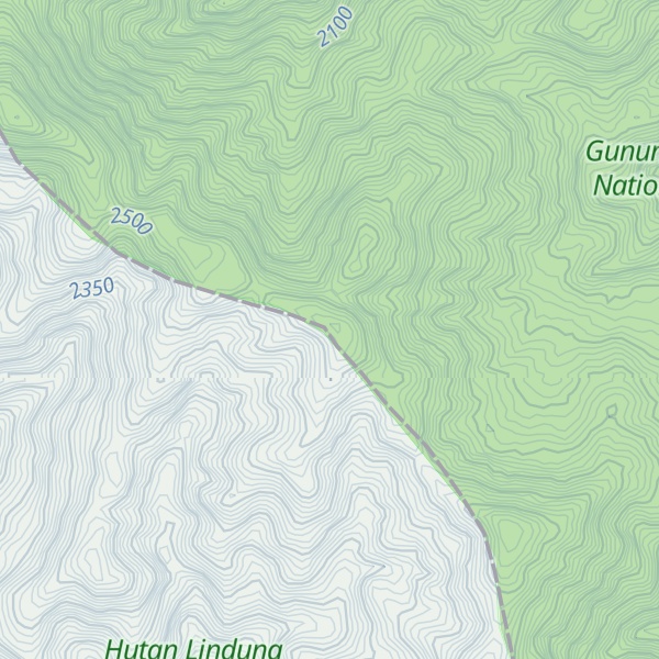 Map of Deleng Bulubiang
