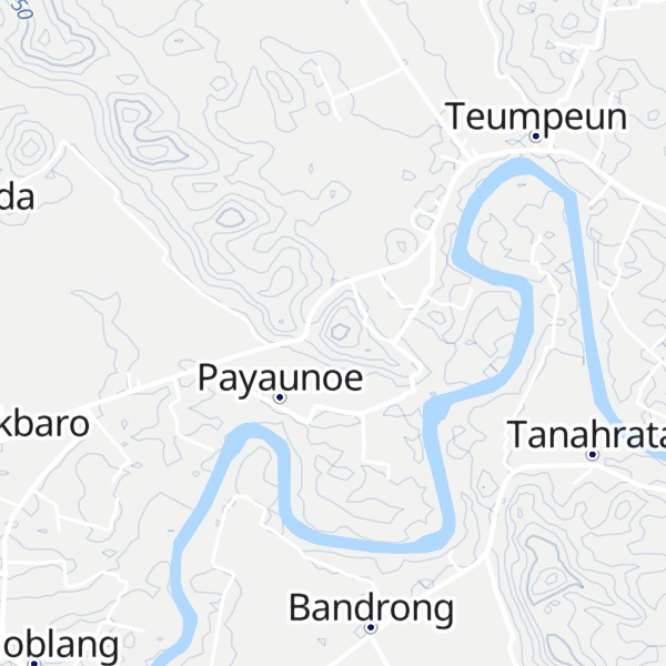Map of Bukit Mancang