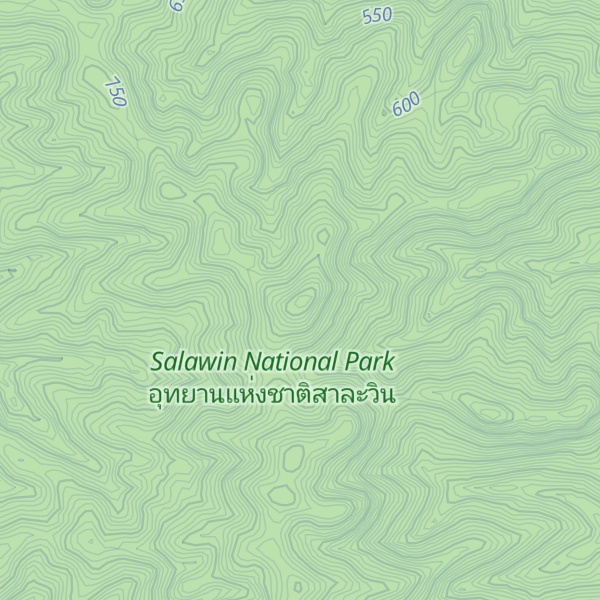 Map of Doi Huai Wok