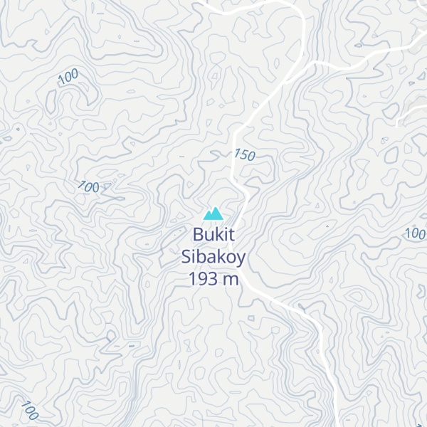 Map of Bukit Sibakoy