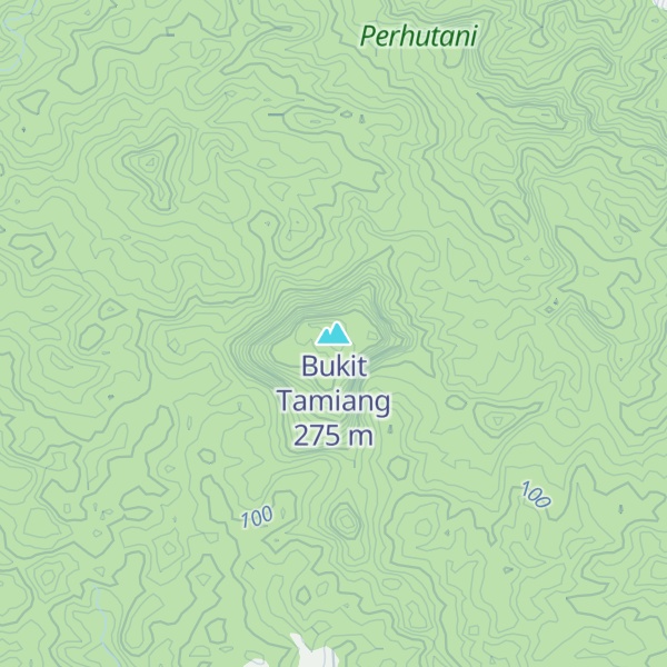 Map of Bukit Tamiang